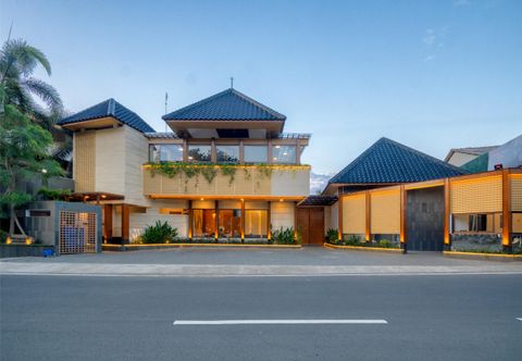 外部的 Amanara Pangandaran