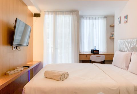 臥室 Homey and Tranquil Studio at Tokyo Riverside PIK 2 Apartment By Travelio