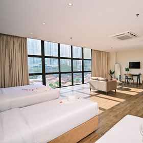 Bedroom 1 Kingston Hotel 12 @ Jalan Raja Laut, KL, Kuala Lumpur Hotels