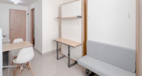 ห้องนอน 2 Pleasant Studio (No Kitchen) at Apartment Bandaraya - Tallasa City Makassar By Travelio