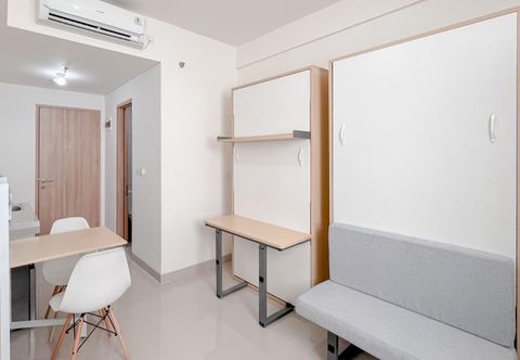 ห้องนอน Pleasant Studio (No Kitchen) at Apartment Bandaraya - Tallasa City Makassar By Travelio