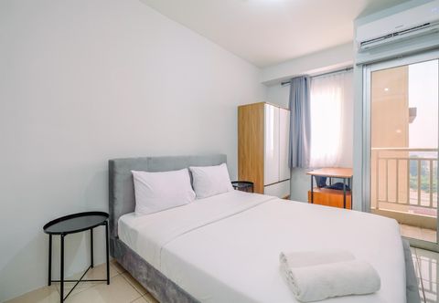Bedroom Elegant Studio Apartment near Senayan and Pondok Indah at Pakubuwono Terrace By Travelio