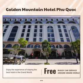 Exterior / Building 1 Golden Mountain Hotel Phu Quoc, Hotel Hàm Ninh