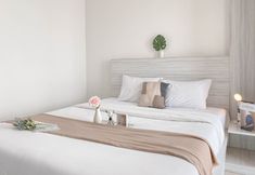 Bedroom 2 Good Deal and Basic Studio at Apartment LRT City Bekasi By Travelio