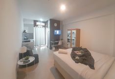 Bedroom 3 Studio near Bandung Trade Mall at Apartment Gateway Ahmad Yani Cicadas By Travelio
