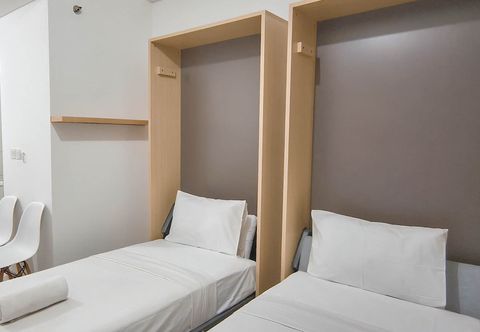 Bedroom Basic Studio (No Kitchen) at Bandaraya Apartment - Tallasa City Makassar By Travelio