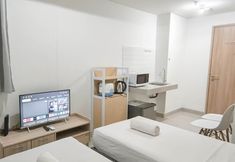 Bedroom 2 Basic Studio (No Kitchen) at Bandaraya Apartment - Tallasa City Makassar By Travelio