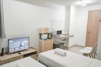 Bedroom 4 Basic Studio (No Kitchen) at Bandaraya Apartment - Tallasa City Makassar By Travelio