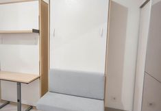 Bedroom 5 Basic Studio (No Kitchen) at Bandaraya Apartment - Tallasa City Makassar By Travelio