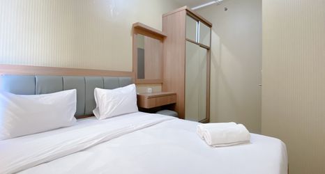 寝室 2 Minimalist and Enjoy Living 1BR Apartment Vasanta Innopark By Travelio