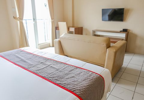 臥室 Capital O 94796 Apartment Mutiara Bekasi