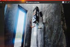 客房浴室 Si Jalak Guesthouse