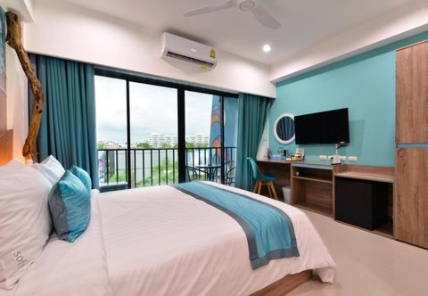 卧室 Jomtien Beach Market Place