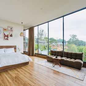 Bedroom 1 Da Goc Nha Boutique Hotel, Hung Vuong Street Da Lat Hotels