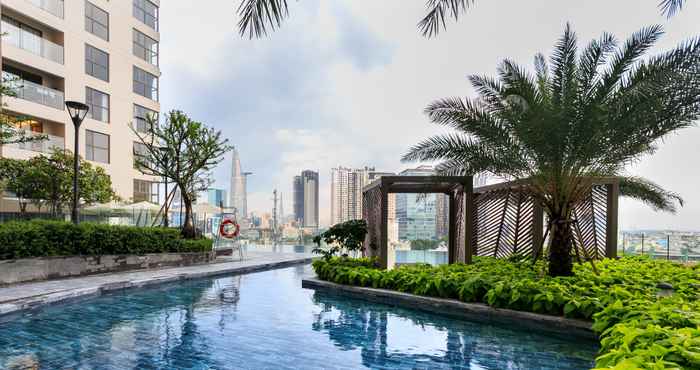 Swimming Pool Otis Millennium Saigon Balcony Apartment