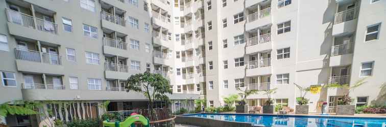 Lobi Comfortable and Strategic 1BR Apartment at Parahyangan Residence By Travelio