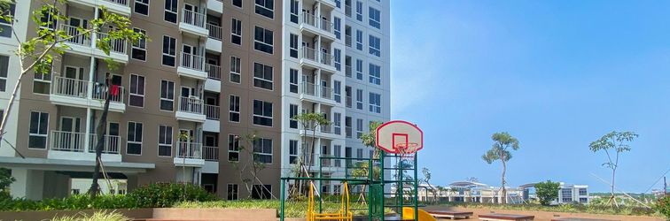 大廳 New Look and Homey Studio at Tokyo Riverside PIK 2 Apartment By Travelio