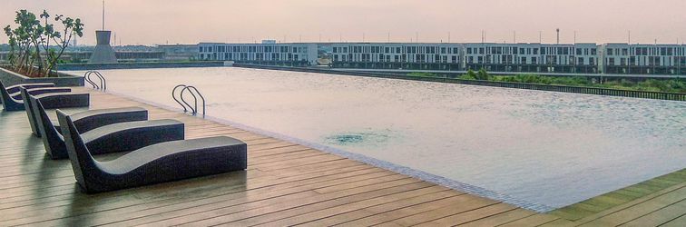 로비 Comfort and Calm Living 1BR at Vasanta Innopark Apartment By Travelio