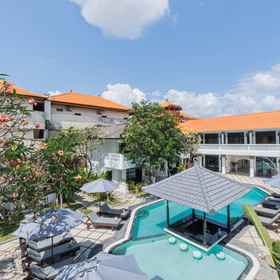 Swimming Pool 1 Casa Wina Kuta by ARM Hospitality, Everything IDR 100.000 Hotels