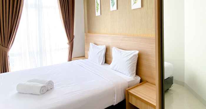 Bedroom Best Homey and Cozy 1BR at 25th Floor Vasanta Innopark Apartment By Travelio