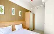 Bedroom 2 Best Homey and Cozy 1BR at 25th Floor Vasanta Innopark Apartment By Travelio