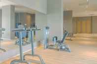 Fitness Center Best Homey and Cozy 1BR at 25th Floor Vasanta Innopark Apartment By Travelio