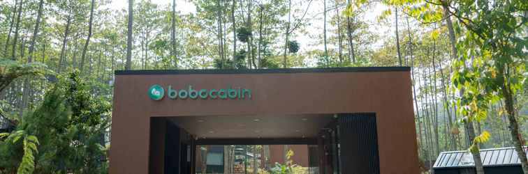 Lobi Bobocabin The Tavia, Puncak