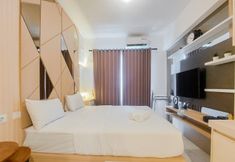 Bedroom 2 Cozy and Homey Studio Sky House BSD Apartment near AEON By Travelio