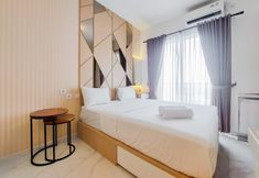 卧室 4 Cozy and Homey Studio Sky House BSD Apartment near AEON By Travelio