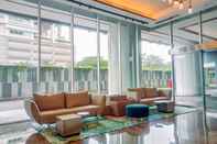 Lobby Homey and Wonderful Studio The Smith Alam Sutera Apartment By Travelio