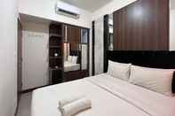 Bedroom Cozy and Warm 2BR Vida View Makassar Apartment By Travelio