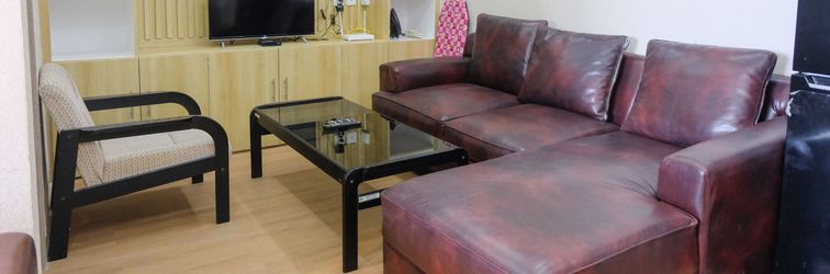 Lobby Good Deal Apartment 2BR Newton Residence Bandung by Travelio