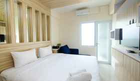 Bedroom 2 Elegant and Cozy Studio at Apartment Bogorienze Resort By Travelio