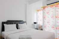 ห้องนอน Fully Furnished & Comfortable Studio Apartment at Poris 88 By Travelio