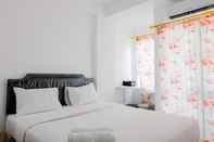 Bedroom Fully Furnished & Comfortable Studio Apartment at Poris 88 By Travelio