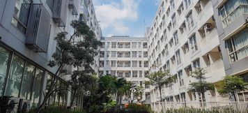 Exterior 5 Stylish Studio Skylounge Tamansari Apartment By Travelio