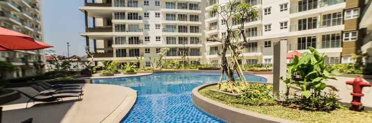 Sảnh chờ Homey 3BR at Gateway Pasteur Apartment near Pasteur Exit Toll By Travelio