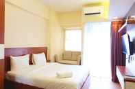 ห้องนอน Highest Value Studio Room at Parkland Avenue Apartment By Travelio