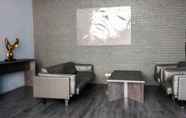 Lobby 4 Minimalist Brooklyn Apartment Studio near IKEA Alam Sutera By Travelio