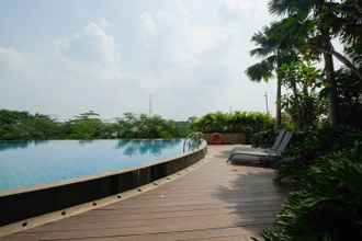 Kolam Renang 4 Furnished Studio Room at Mustika Golf Residence Apartment By Travelio
