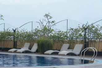 Swimming Pool 4 Spacious Studio Belmont Residence Puri Apartment By Travelio