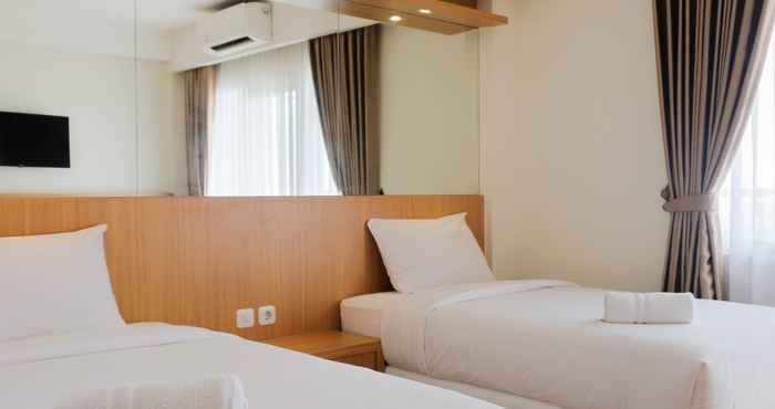 ล็อบบี้ Cozy Twin Bed Studio Room at Annora Living Apartment By Travelio