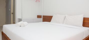 Bedroom 5 Homey Studio Room at Patraland Urbano Apartment By Travelio