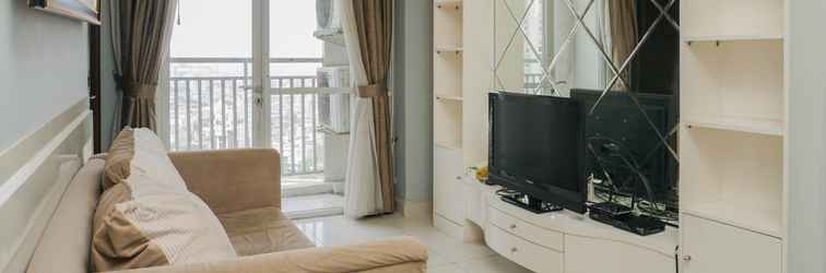 ล็อบบี้ Comfy 2BR Apartment with City View at Westmark By Travelio