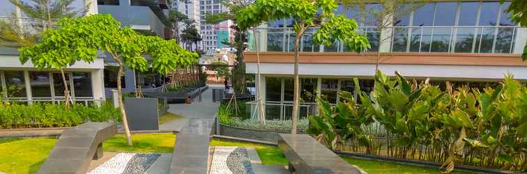 Sảnh chờ Cozy 1BR Apartment at Gold Coast near PIK By Travelio