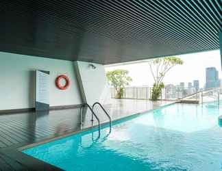 Swimming Pool 2 Cozy 2BR with Private Lift Menteng Park By Travelio