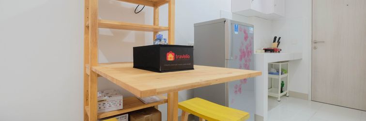 Lobby Simply Studio at Azalea Suites Cikarang Apartment By Travelio