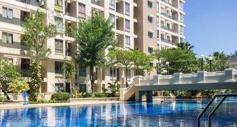 Exterior 2 Minimalist and Cozy 2BR Apartment at East Coast Residence By Travelio