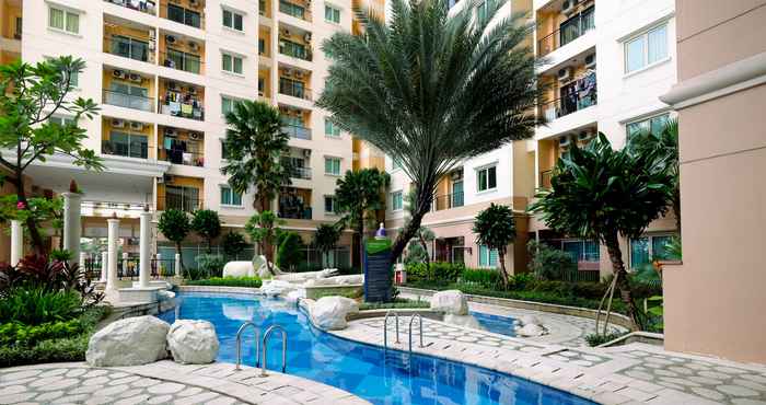 Swimming Pool Homey 2BR City Home Apartment By Travelio