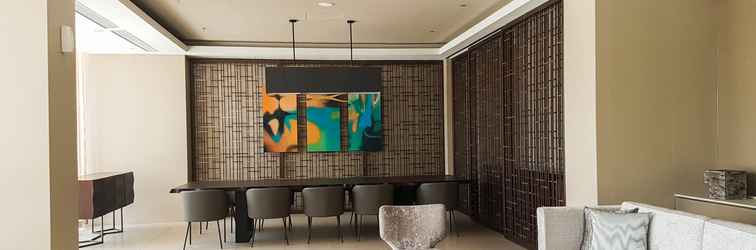 Lobby Pleasant and Lavish 2BR at The Branz BSD Apartment By Travelio